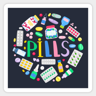 Pills Concept Sticker